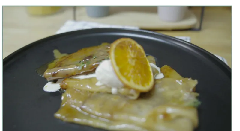 Crêpes Suzette, Walnut Gelato