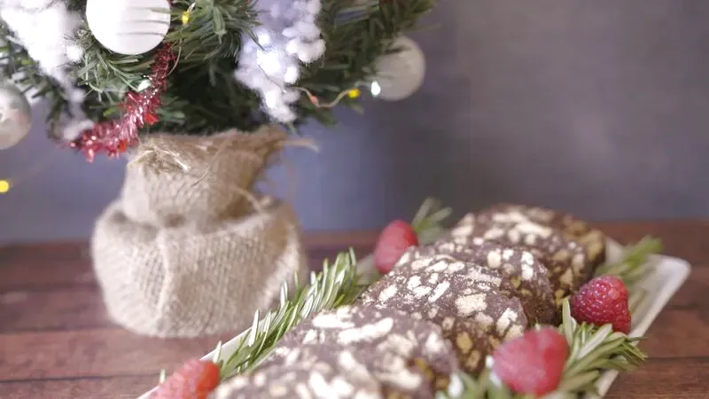 Traditional Chocolate Salami